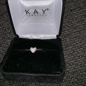KAY Jewelers diamond heart ring
